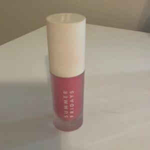 Summer Fridays, lip, oil, shade, pink cloud